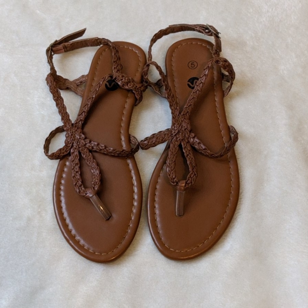 Brown sandals